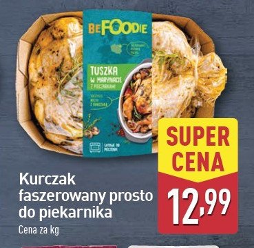 Tuszka z kurczaka w marynacie z pieczarkami Be foodie promocja w Aldi