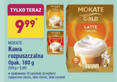 Kawa latte classic Mokate gold promocja