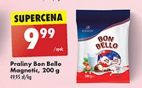 Praliny orzechowo-mleczne Magnetic bon-bello! promocja