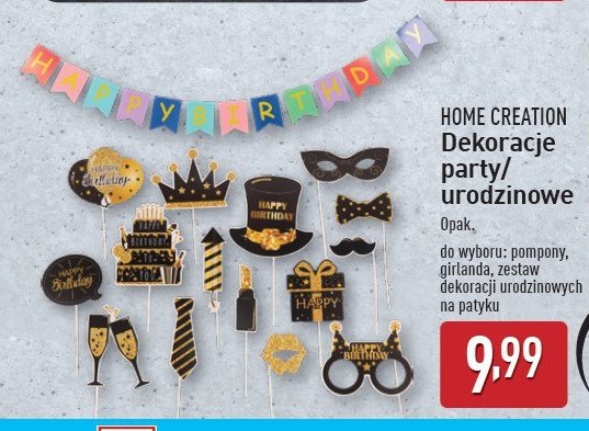 Pompony dekoracyjne Home creation promocja