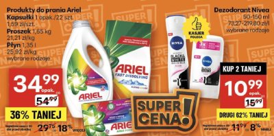 Dezodorant Nivea wybrane rodzaje promocja w Delikatesy Centrum