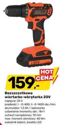 Wiertarko-wkrętarka promocja w Bricomarche