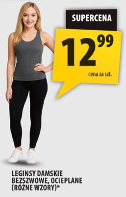 Leginsy damskie bezszwowe, ocieplane różne wzory promocja w Arhelan