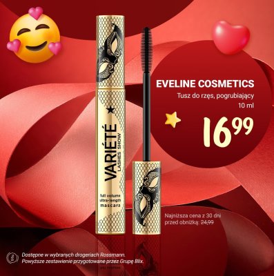 Tusz do rzęs pogrubiający promocja w Rossmann