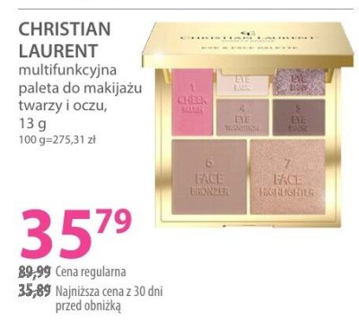 Paleta CHRISTIAN LAURENT promocja w Hebe