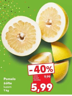 Pomelo żółte luzem promocja w Kaufland