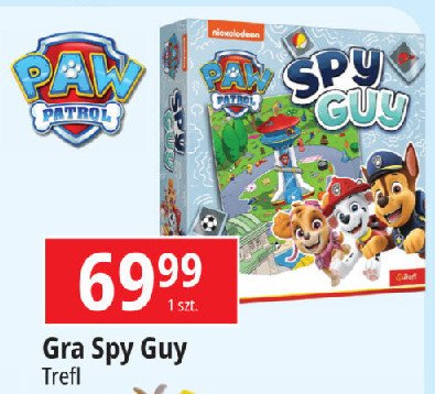 Gra spy guy psi patrol Trefl promocja w Leclerc