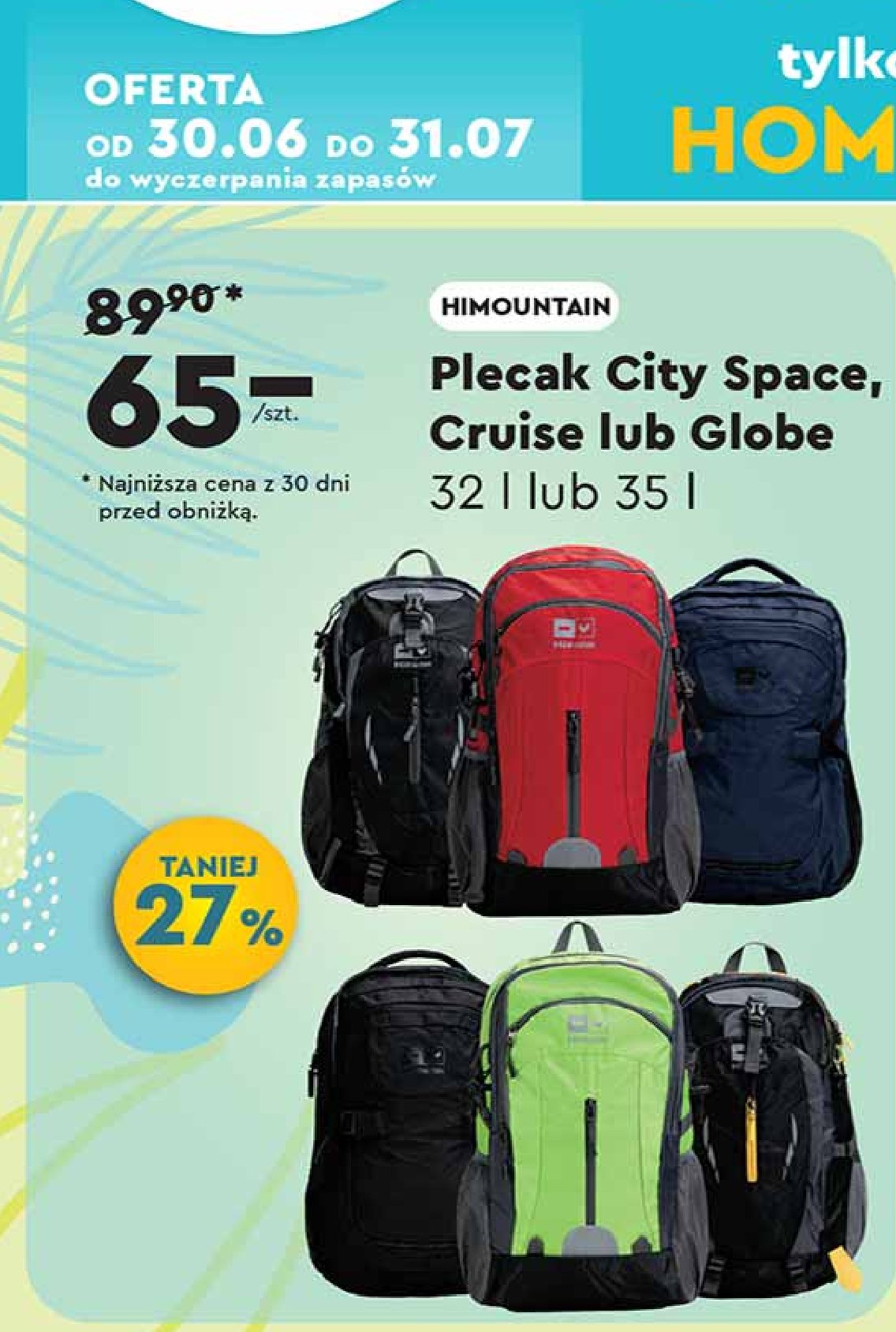 Plecak 32 l Hi mountain promocja