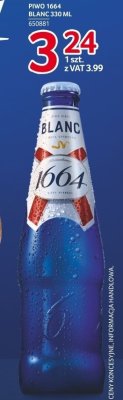 Piwo 1664 Blanc 330ml promocja w Selgros