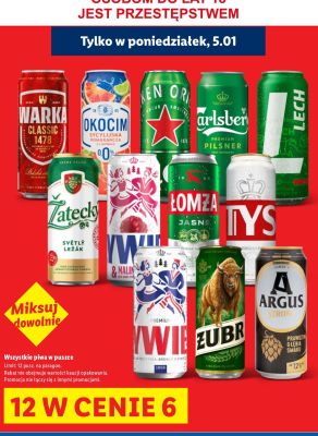 Piwo promocja w Lidl