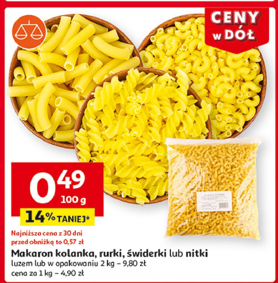 Makaron kolanko promocja