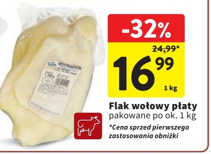 Flaki wołowe płaty promocja