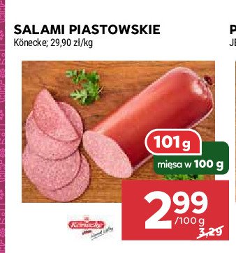 Salami piastowskie Konecke promocja