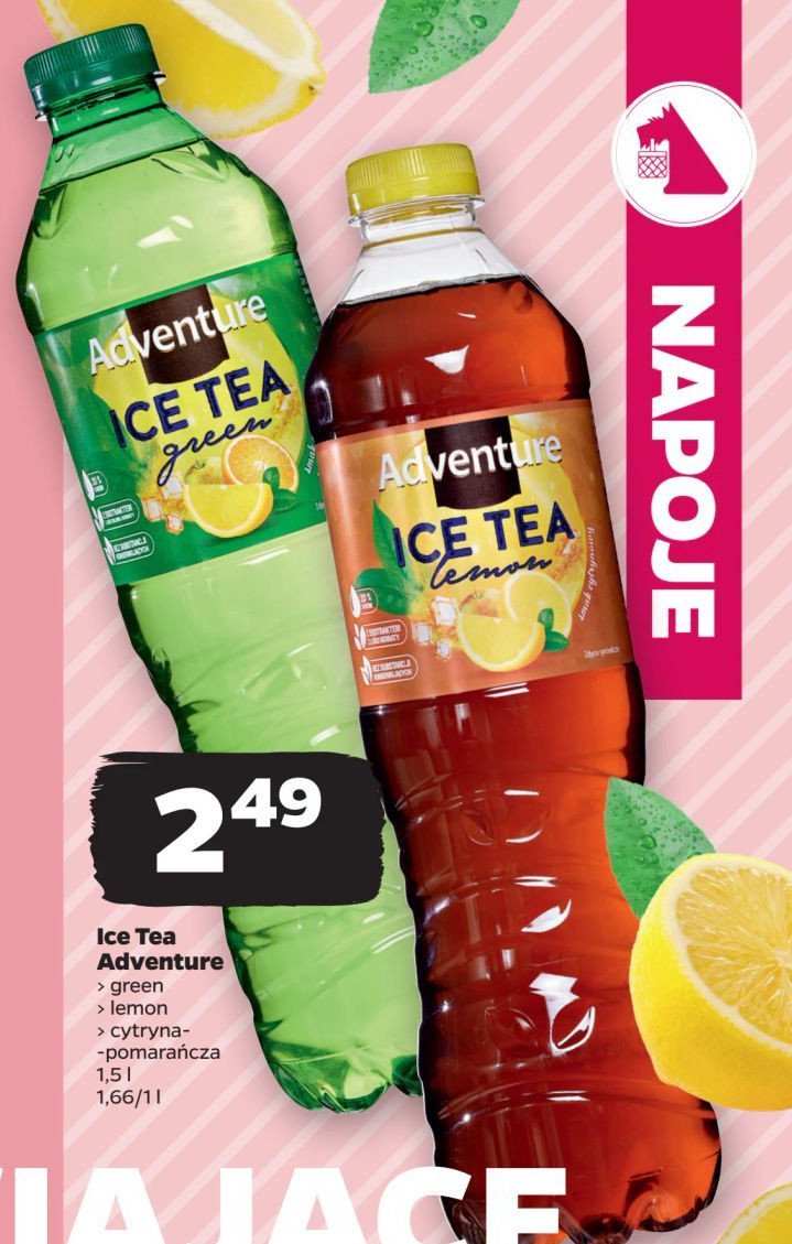 Ice tea lemon Adventure promocja