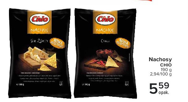 Chipsy ser maasdamer Chio nachos promocja