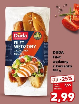 Filet wędzony z kurczaka promocja w Kaufland