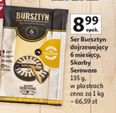 Ser bursztyn promocja w Auchan