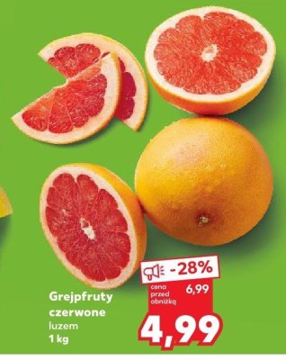 Grejpfruty czerwone luzem promocja w Kaufland