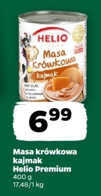 Masa krówkowa Smak Helio Premium promocja w Netto