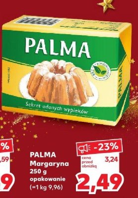 Margaryna Palma 250 g promocja w Kaufland