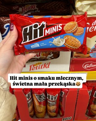 Ciastka markizy mleczne minis promocja w Dino