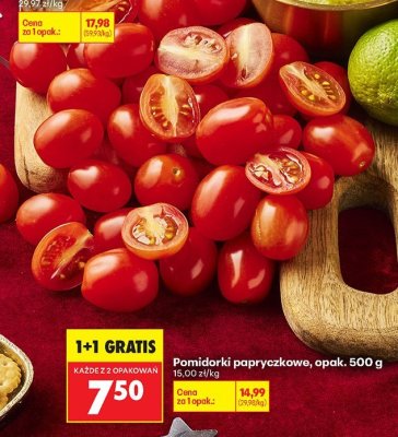 Pomidorki promocja w Biedronka