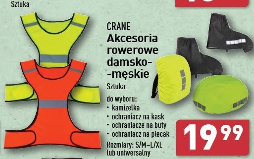 Odblask na kask CRANE promocja