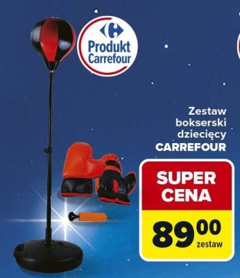 Zestaw bokserski dziecięcy CARREFOUR promocja w Carrefour