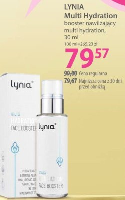 LYNIA Multi Hydration booster nawilżający multi hydration 30 ml promocja w Hebe