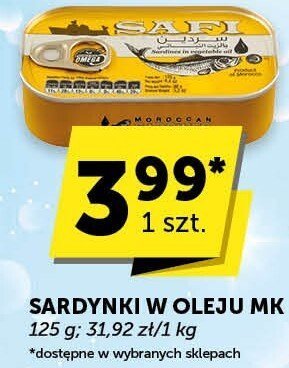 Sardynki w Oleju MK promocja w Euro Sklep