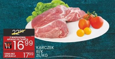 Karczek zł/kg promocja w Wafelek