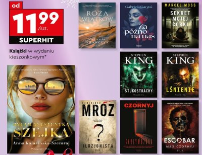 Książka - Była asystentka Szejka  promocja w Biedronka