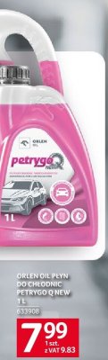 Płyn do chłodnic ORLEN OIL PETRYGO NEW 1L promocja w Selgros
