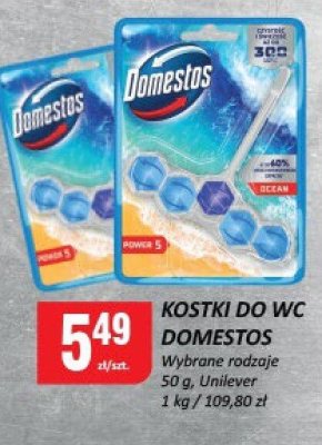 Kostki do WC Domestos promocja w Chorten