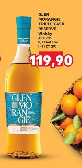 Whisky Glenmorangie triple cask reserve promocja w Kaufland