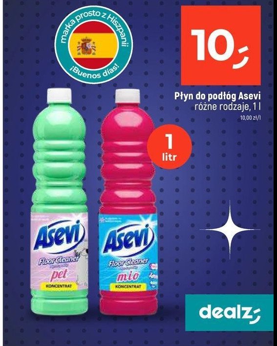 Płyn do podłóg pet Asevi promocja