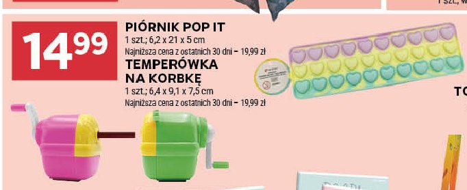 Temperówka na korbkę promocja