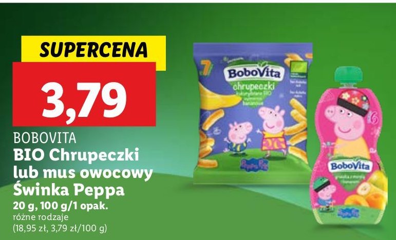 Chrupki kukurydziane wyśmienicie bananowe Bobovita mniam bio promocja