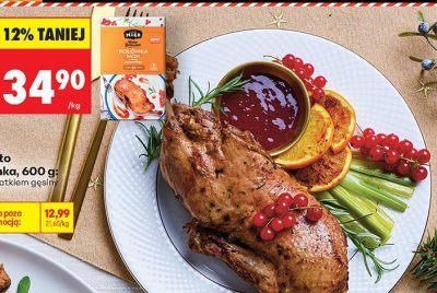 Półówka kaczki z sosem z czerwonej porzeczki Wolno Gotowane promocja w Biedronka