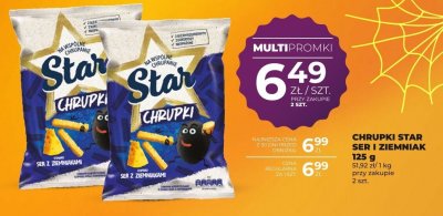 Chrupki STAR SER I ZIEMNIAK 125 g promocja w Duży Ben