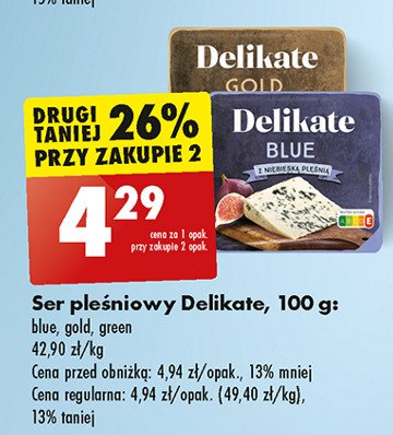 ser pleśniowy blue Delikate promocja