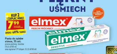Pasta do zębów sensitive Elmex promocja