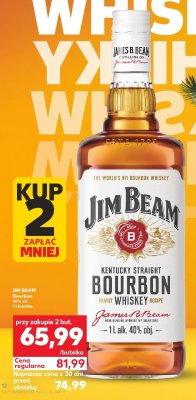 Bourbon Jim Beam promocja w Kaufland