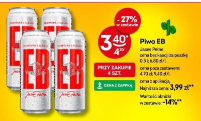 Piwo promocja w Żabka