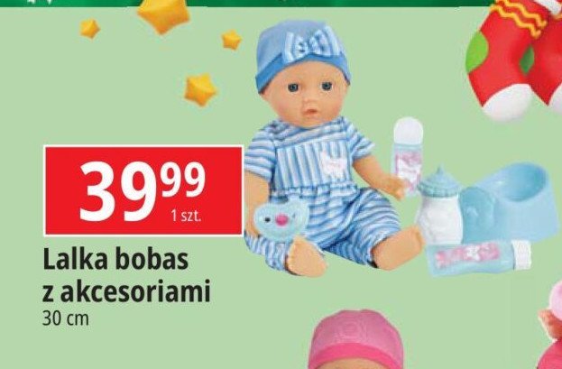 Lalka bobas z akcesoriami promocja w Leclerc