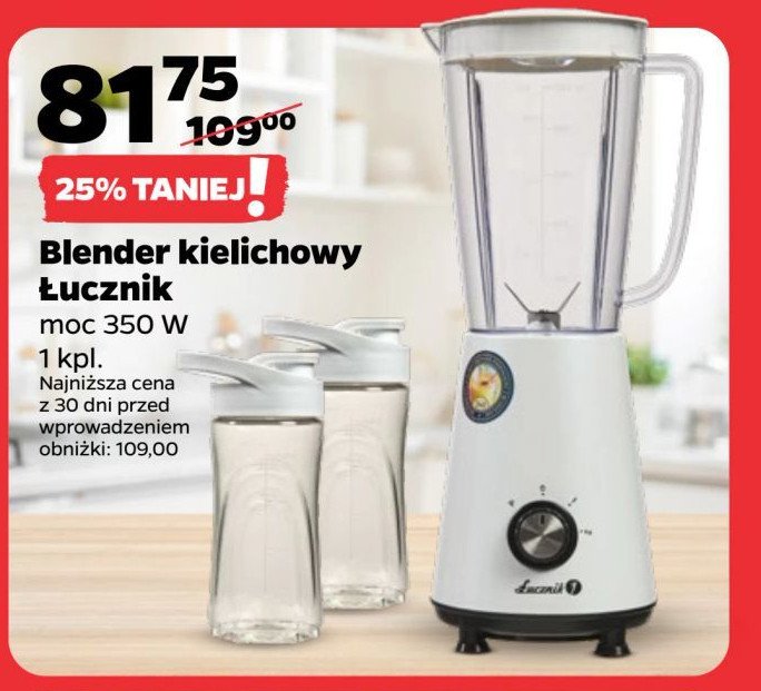 Blender kielichowy 350 w Łucznik promocja