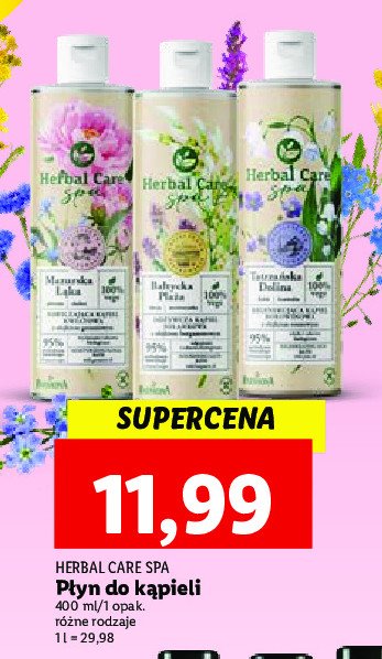 Odżywcza kąpiel solankowa bałtycka plaża FARMONA HERBAL CARE SPA promocja