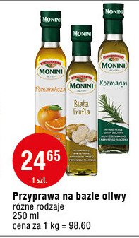 Oliwa z oliwek pomara艅cza Monini promocja