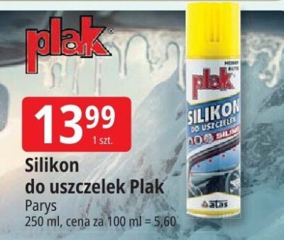 Silikon do uszczelek Plak Parys promocja w Leclerc
