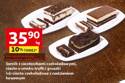 Ciasto czekoladowe promocja w Auchan
